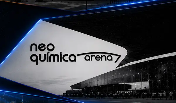 Marca e ambiente institucional de Neo Química Arena